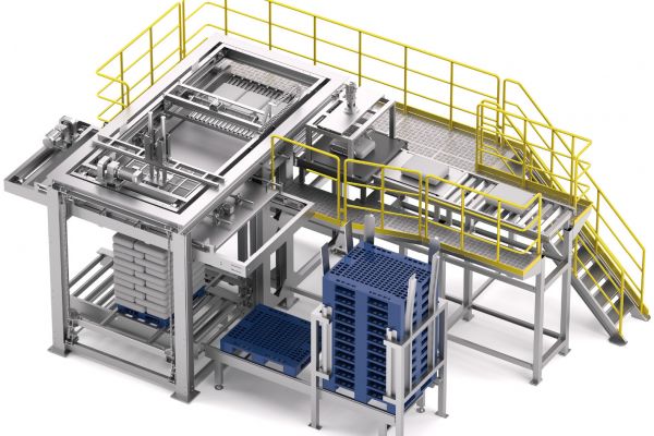 “碼”上高效，安全可靠：宏工科技全自動高位碼垛機(jī)